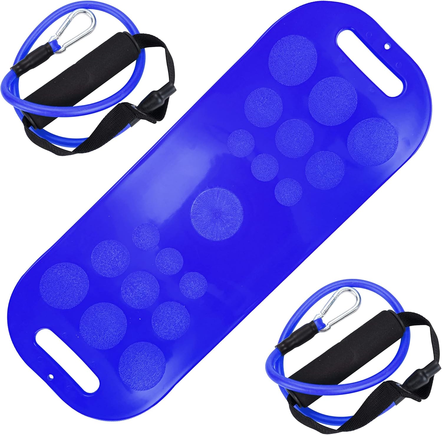 Buy CARTMAN Fitness Balance Board with Resistance Bands Yoga Board