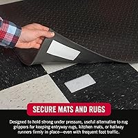 Vista 7 de VELCRO Brand Tiras resistentes con adhesivo, 8 juegos, color blanco, ancho de 4 x 2 pulgadas, soporta 10 libras, cinta adhesiva de resistencia