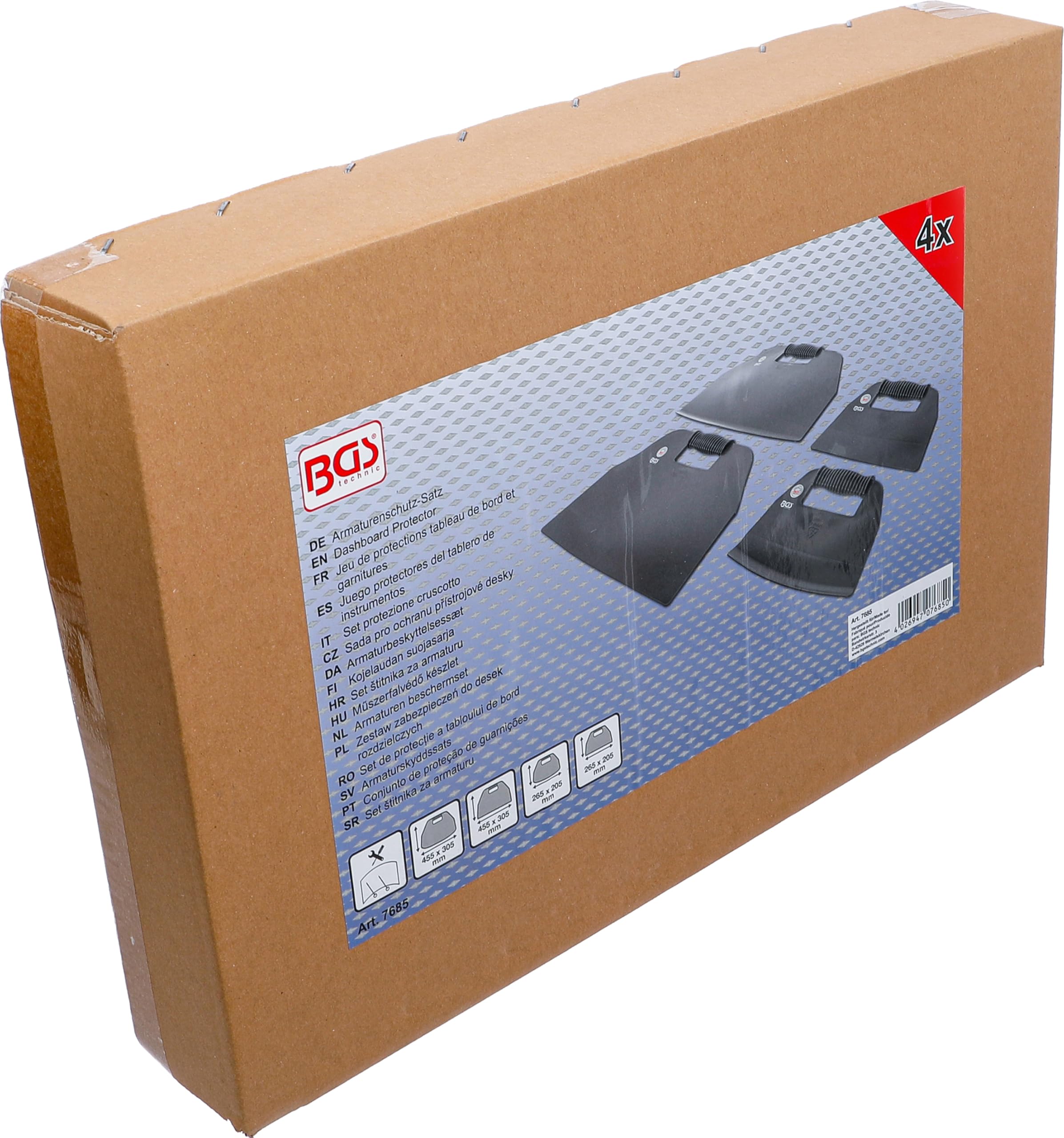 BGS 7685 | Armaturenschutz-Satz | 4-tlg.