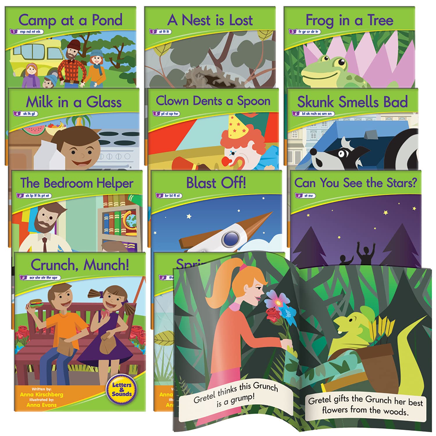 Junior Learning JL383 Decodable Readers Phase 4 - Blend Fiction