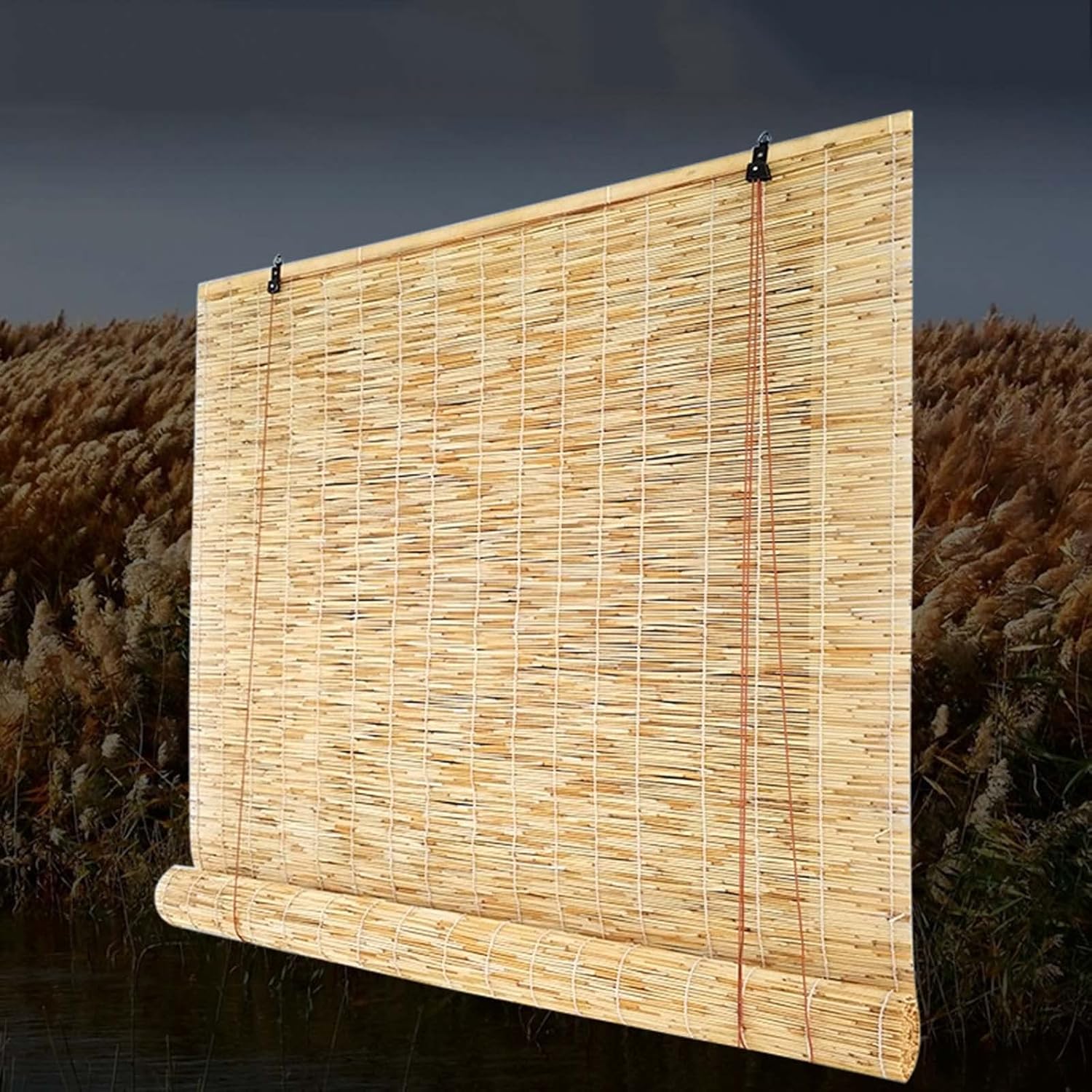 Patio Roll Up Shades Reed Blinds for Outdoor Patio Reed