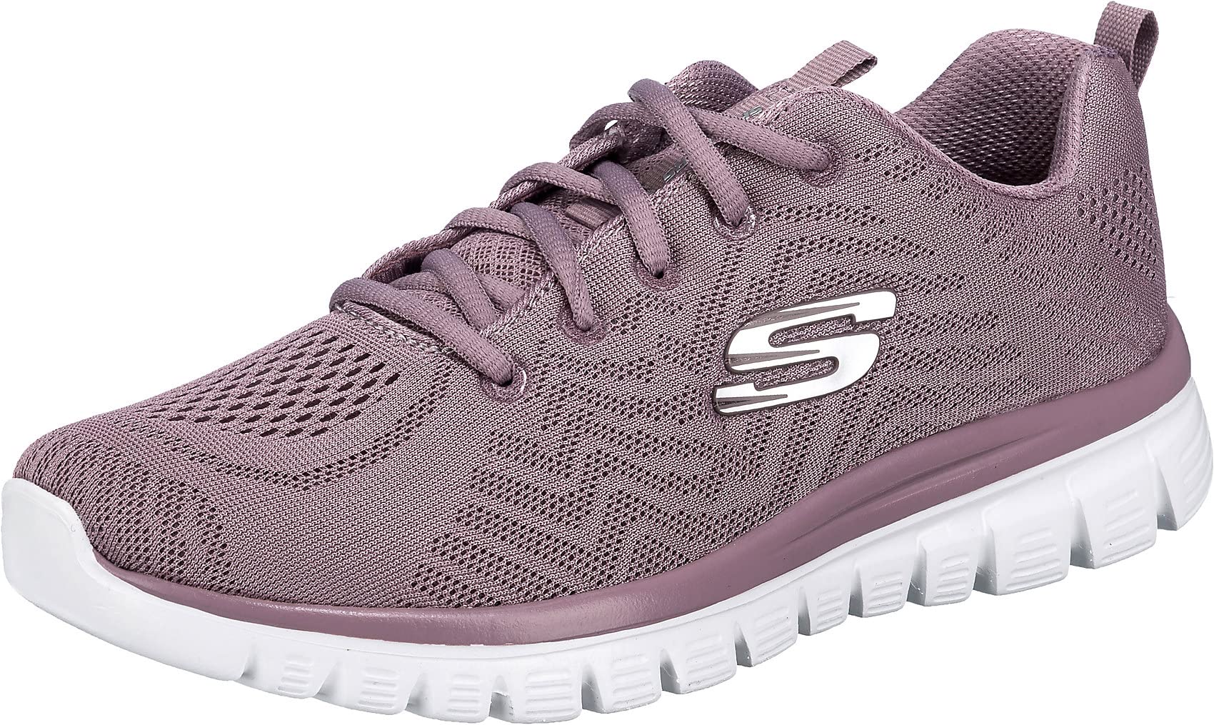 Skechers Graceful Get Connected, Sneaker Donna, Lavender, 39 EU