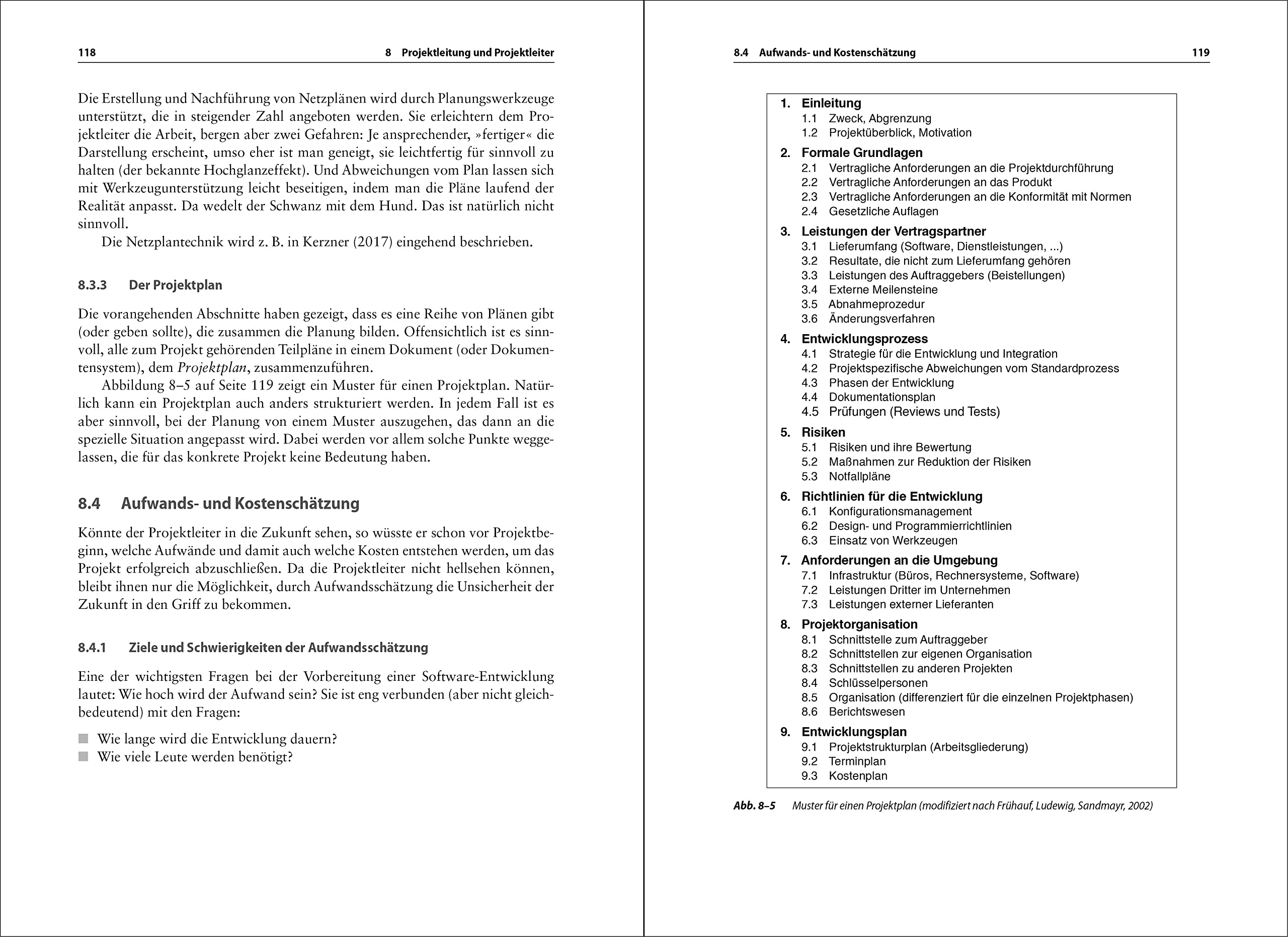Software Engineering: Grundlagen, Menschen, Prozesse, Techniken