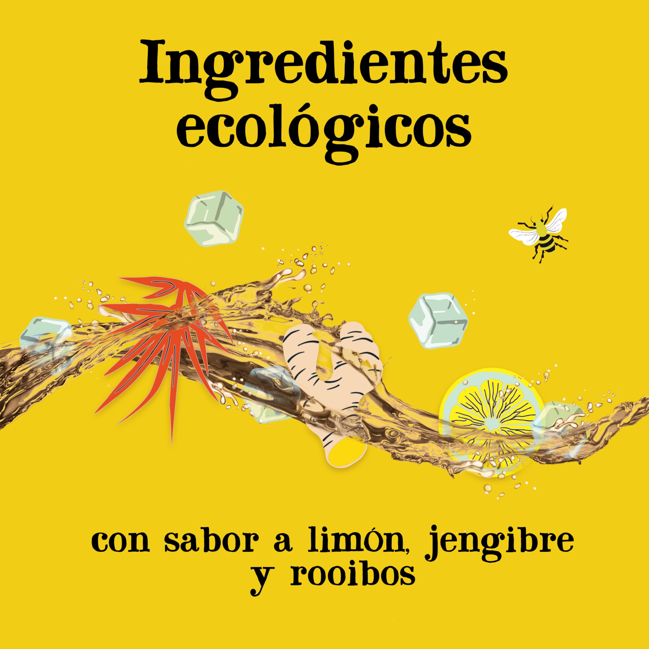 CUPPER BEBIDA DE JENGIBRE, LIMON Y ROOIBOS, 250 ml