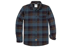 Men's Buck Camp Flannel Shirt: A Robust Flannel for Outdoor Adventures