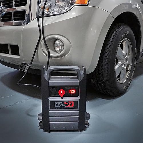Miniatura 4 de Schumacher DSR ProSeries DSR167 - Arrancador eléctrico, inversor y estación de energía portátil con CA, 12 voltios CC y tomas USB, 2250 amperios, 12