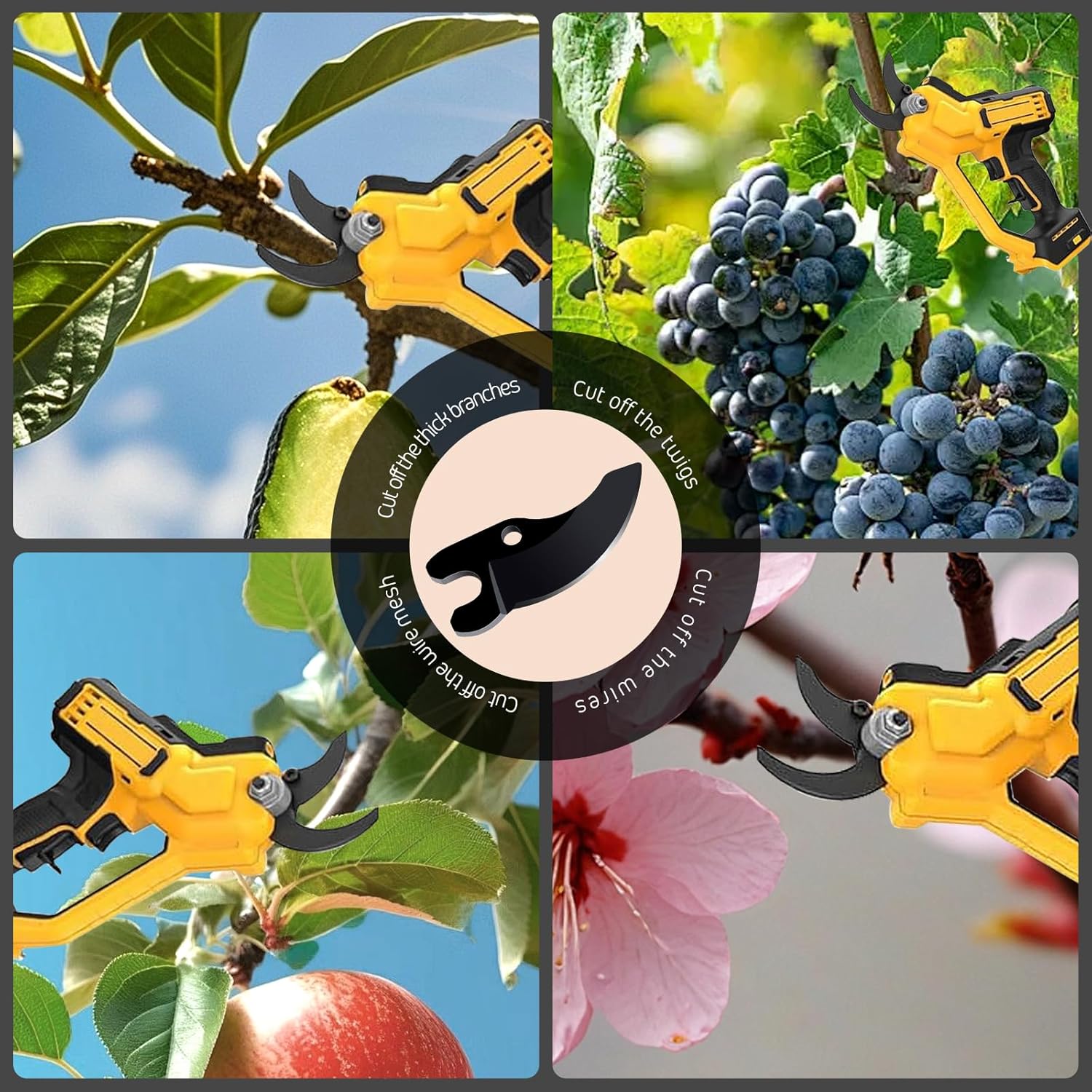 2pcs N920015 & 1pcs Na044629 Cordless Pruning Shears Replacement Blades Compatible with Dewalt Pruner Dcpr320 Dcpr320b Dcpr320d1 Pruner Blade