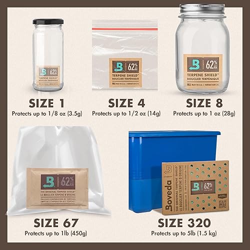 Miniatura 5 de Boveda 62% Two-Way Humidity Control Pack for Storing 1 lb – Size 67 – Single – Moisture Absorber for Storage Containers – Humidifier Pack – Boveda
