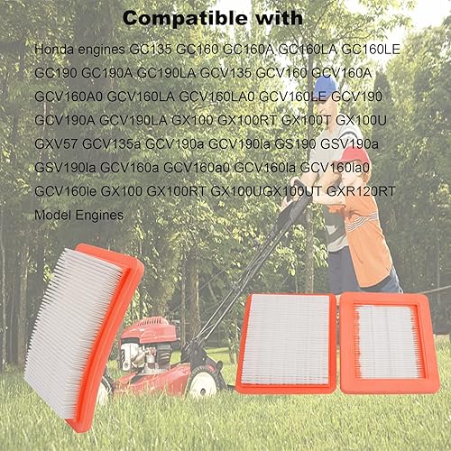Miniatura 7 de 17211-Z8B-901 Filtro de aire para Honda GCV160LAO GCV190LA GC190LA HRR216 HRB216 HRB217 HRC216 HRS216 HRT216 HRZ216 HRX217 EB2800I EGG 2800I