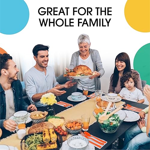 Miniatura 7 de Cucharas desechables de plástico naranja, 100 piezas, cubiertos desechables de plástico naranja resistente, cubiertos desechables naranjas,