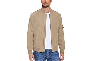 Lightweight Men's Bomber Jacket: Your Ultimate Starter Jacket for Chilly Adventures