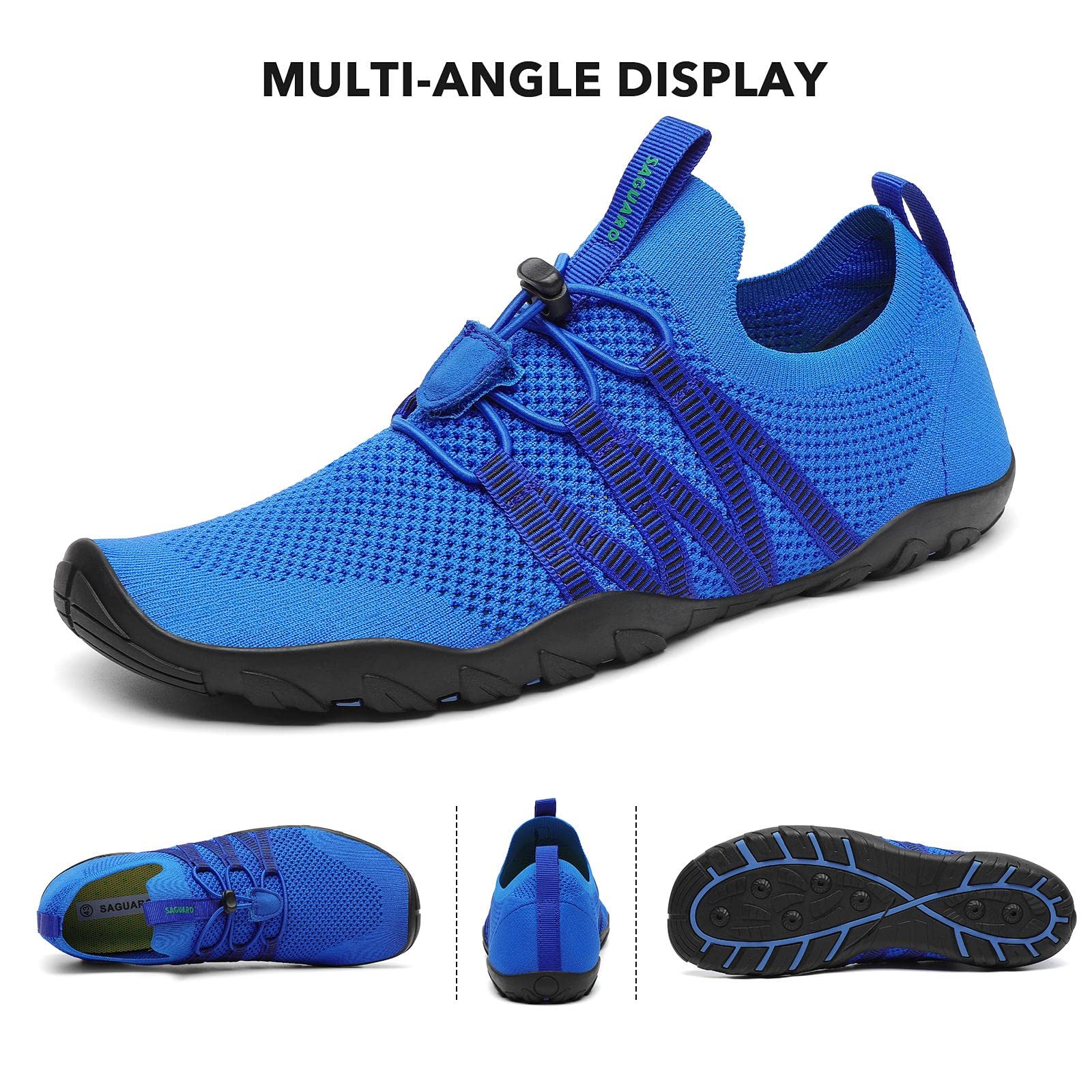 SAGUARO Scarpe da Scoglio Donna Uomo Scarpette da Mare Bagno Spiaggia Water Shoes per Immersione Nuotare Acquatico