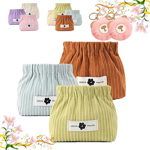 LONGLUAN Bolsa portátil de metralla, organizador de pana, organizador de lazos elásticos de pana, bolsa de almacenamiento elástica de pana,