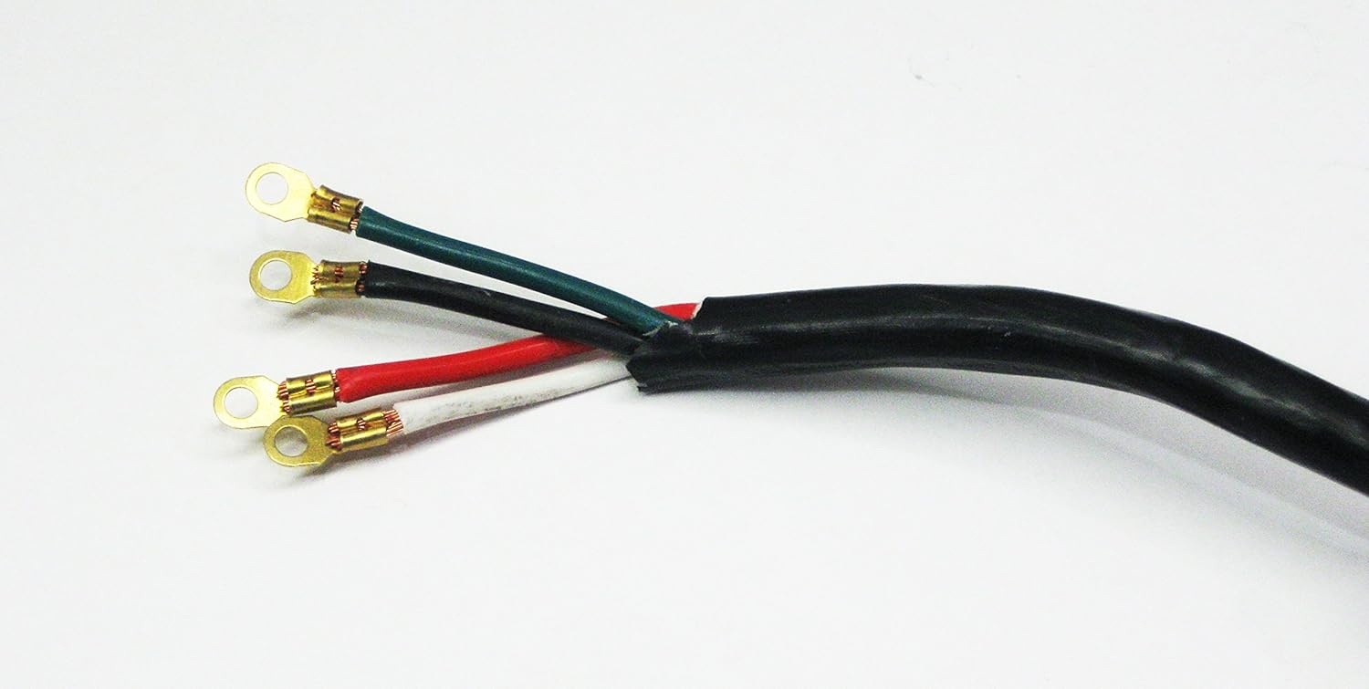 Range Oven Electric Power Cord 4 Prong Wire 40 Amp 5' Foot Heavy Duty