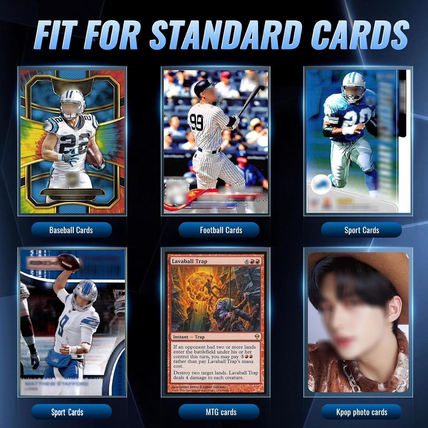 card sleeves target Amazon.com: 5000ct Clear Card Sleeves for Trading Cards, Baseball Sports  Soft Sleeves, Ultra Soft Plastic Card Protector Sleeve for Football, MTG,  PKM, Game, Standard Cards : Toys & Games