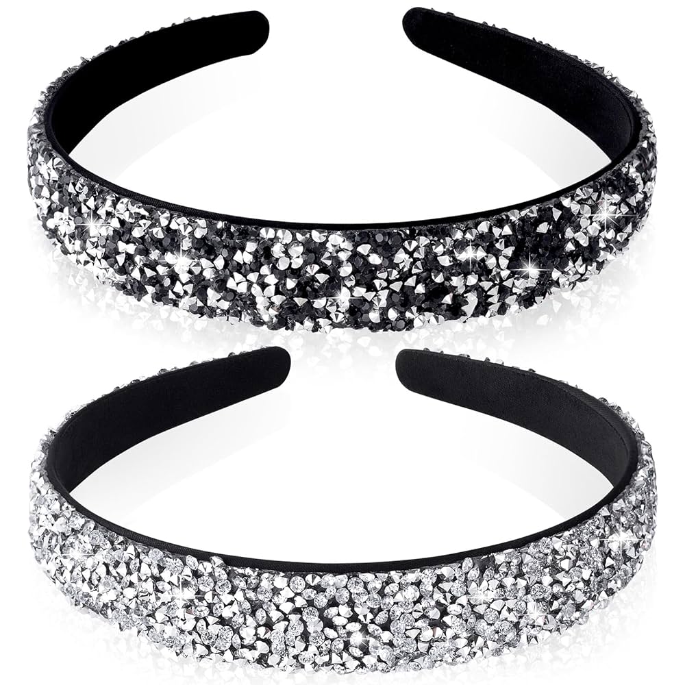 Amazon.com : Mxxipp 2Pcs Rhinestone Headbands Crystal Amazon.com : Mxxipp 2Pcs Rhinestone Headbands Crystal