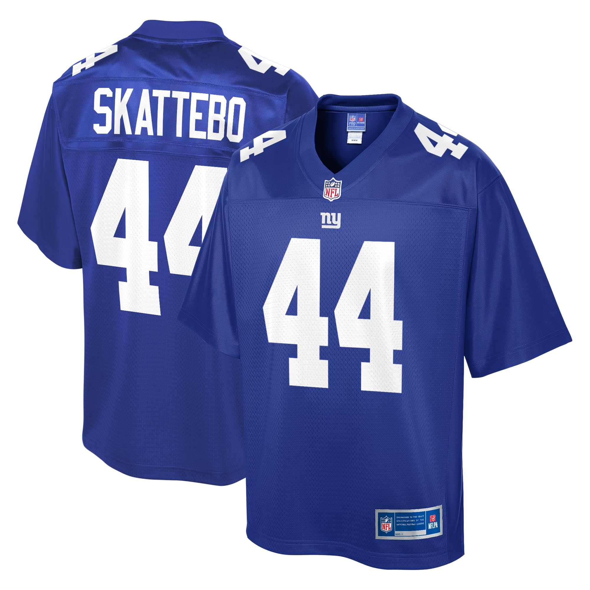 NFL PRO LINE Men's Cam Skattebo Royal New York Giants Team Jersey