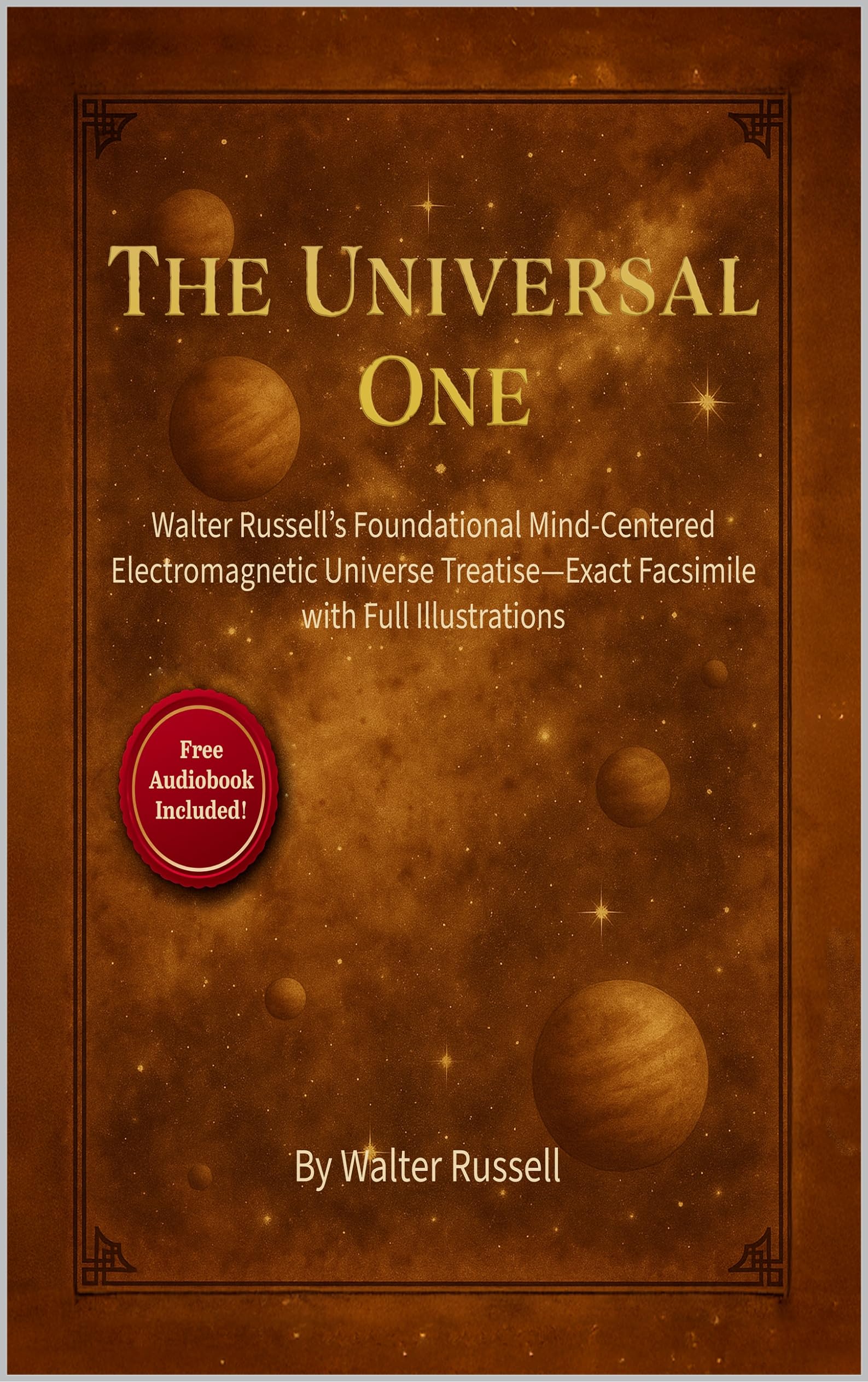 The Universal One: Walter Russell’s Foundational Mind-Centered Electromagnetic Universe Treatise—Exact Facsimile with Full Illustrations