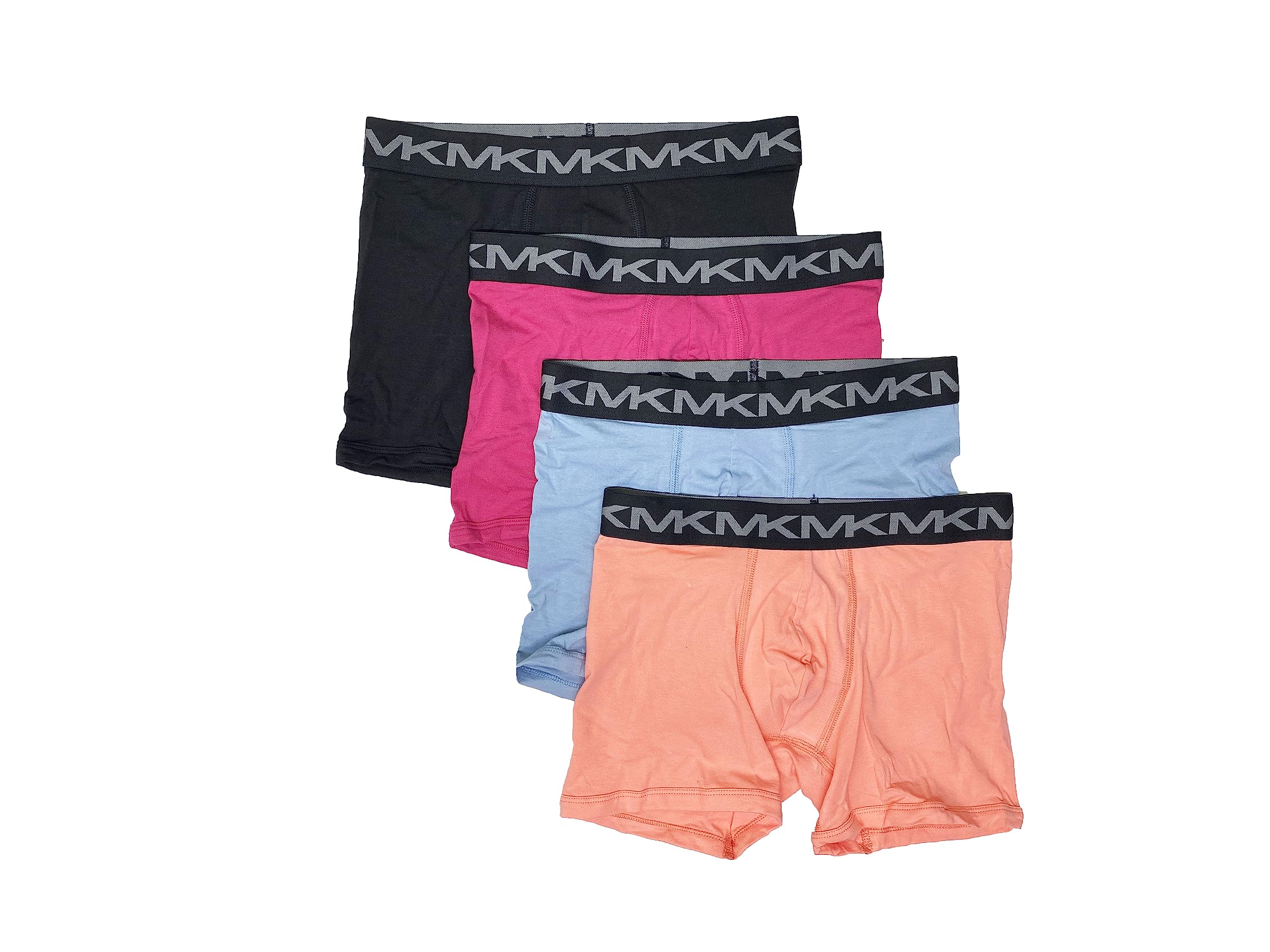 Michael KorsMen`s Performance Cotton Boxer Briefs 4 Pack