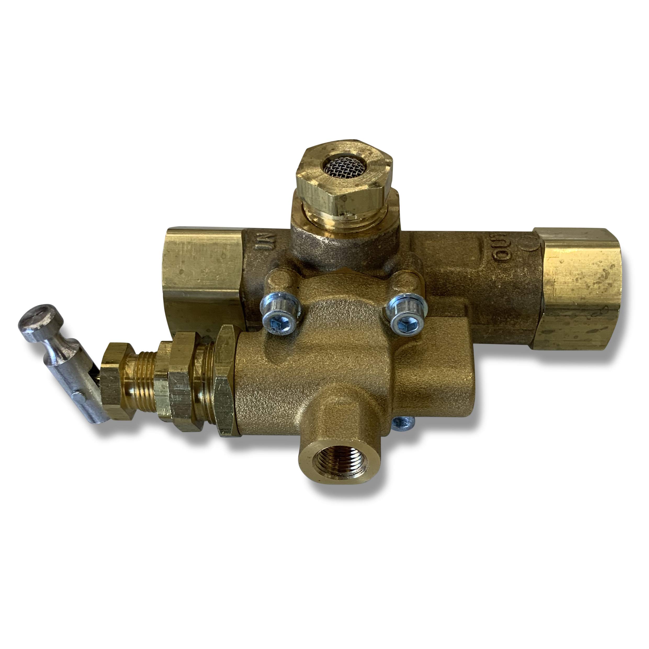 1/2" NPT Pilot Unloader Check Valve + Throttle Cable For 8hp 13hp Gas Air Compressors 140 175 Psi N 1085176 - View #9
