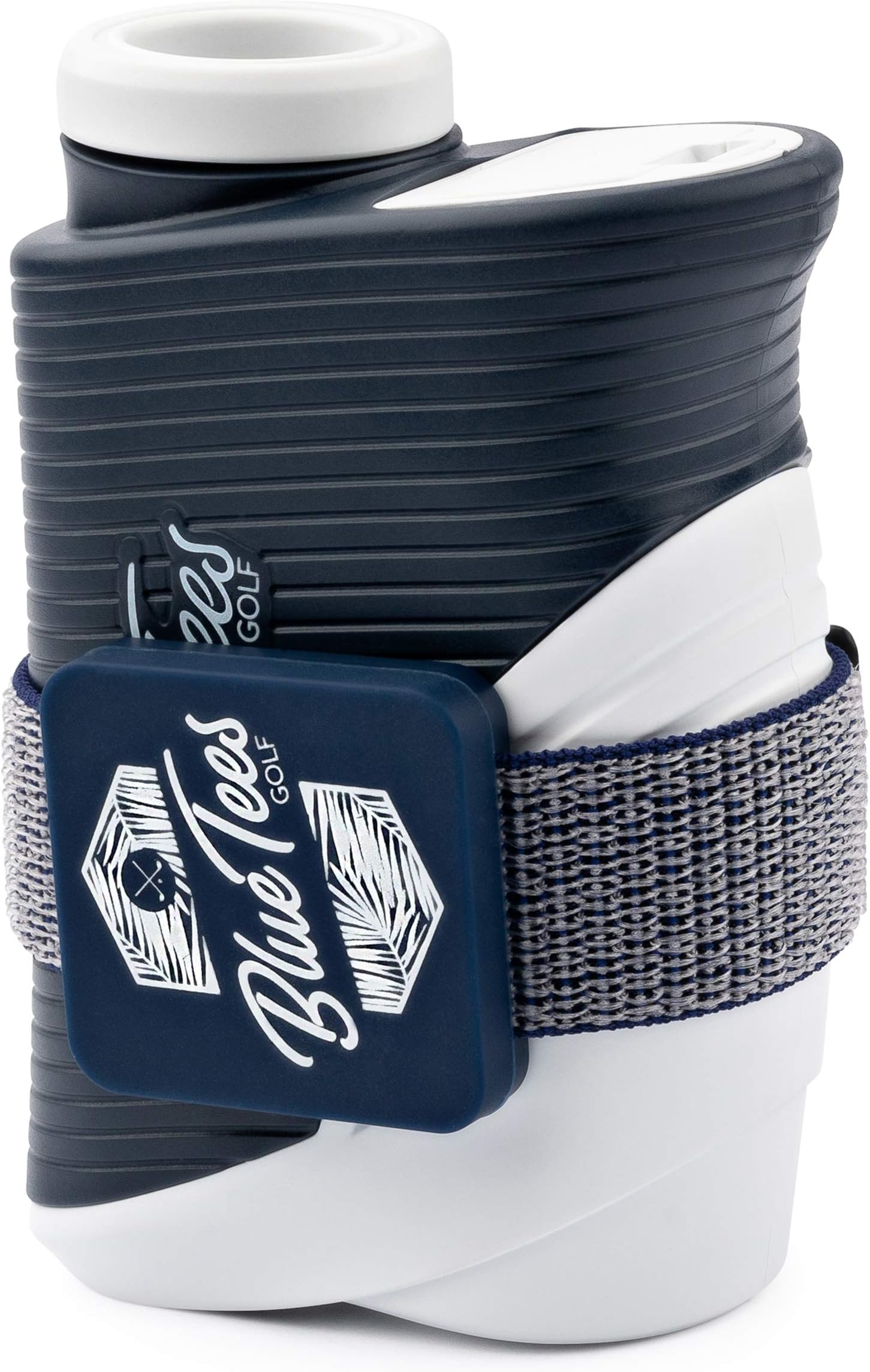 Blue Tees Golf Rangefinder Magnetic Holder Mount, Adjustable Range Finder Strap for Easy Access | Golf Accessory | Attaches to Push Cart, Golf Cart Rails