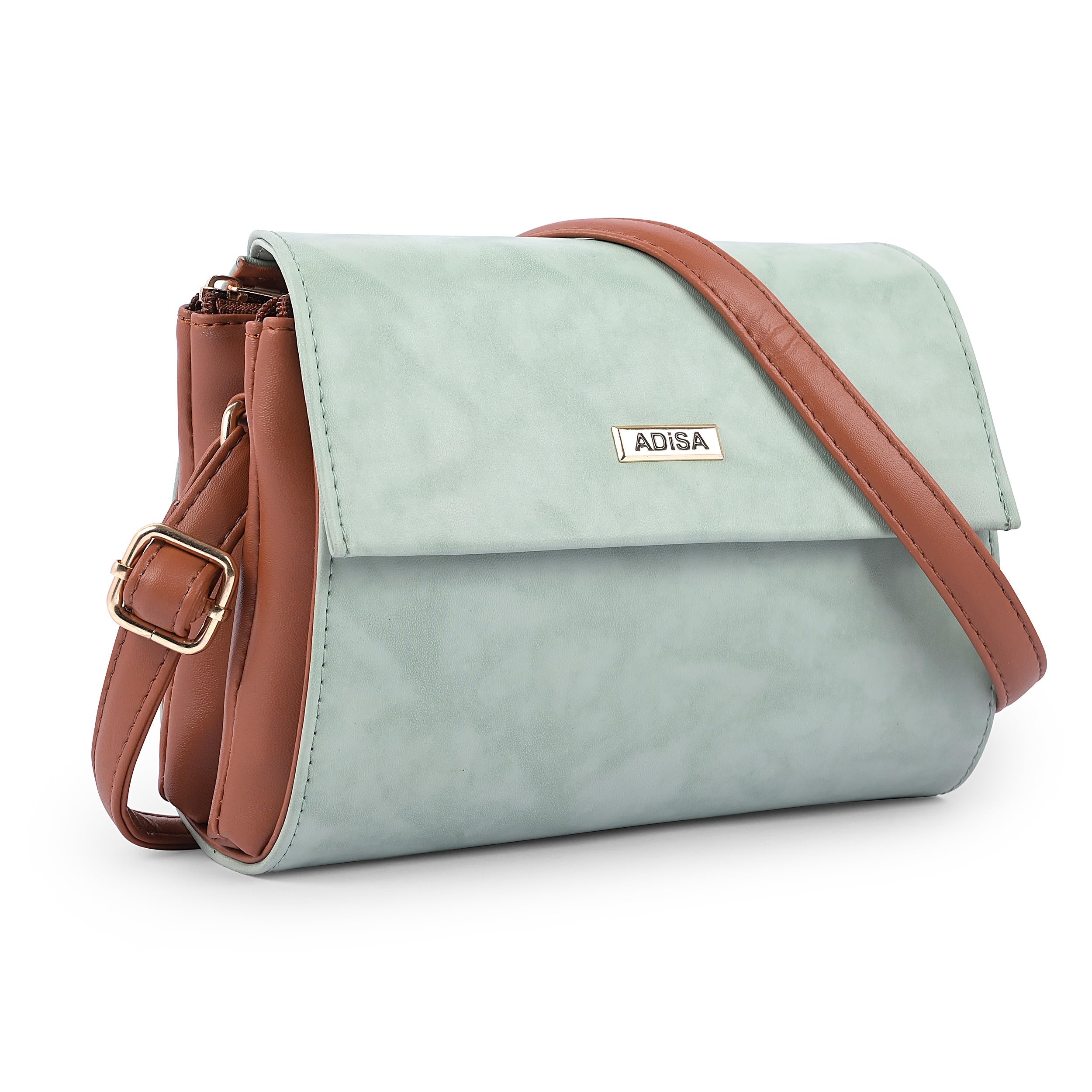 Women Girls Dual Cross Body Sling Bag (SL5158)