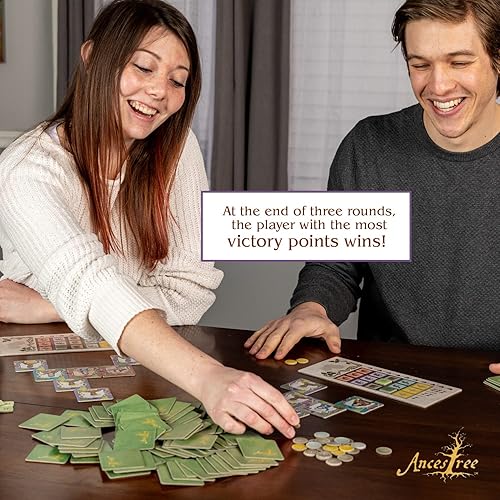 Miniatura 5 de Ancestree - My Family is Better Than Yours - Un elegante juego familiar de dibujo de azulejos, a partir de 8 años