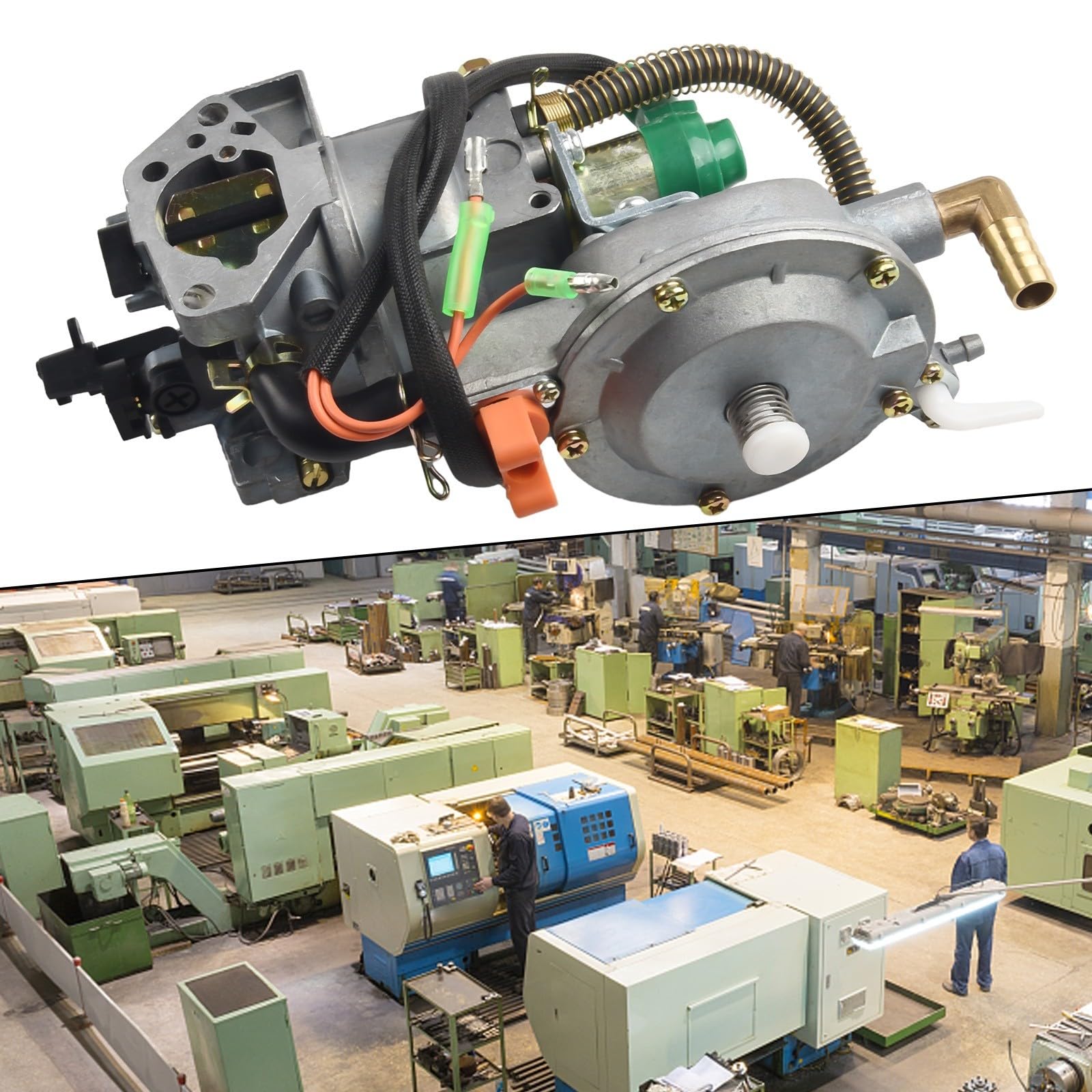 Carburatore Doppio del combustibile, per Il generatore di Honda GX390 188F per Il corredo di conversione 4.5-5.5KW di GPL per l'attrezzatura elettrica all'aperto