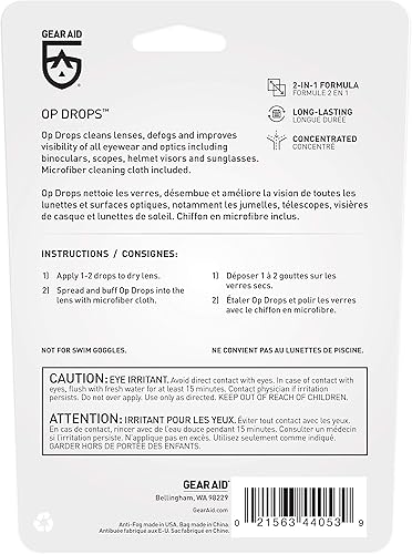 Miniatura 2 de GEAR AID McNett Tactical OP Drops Kit de limpieza óptica