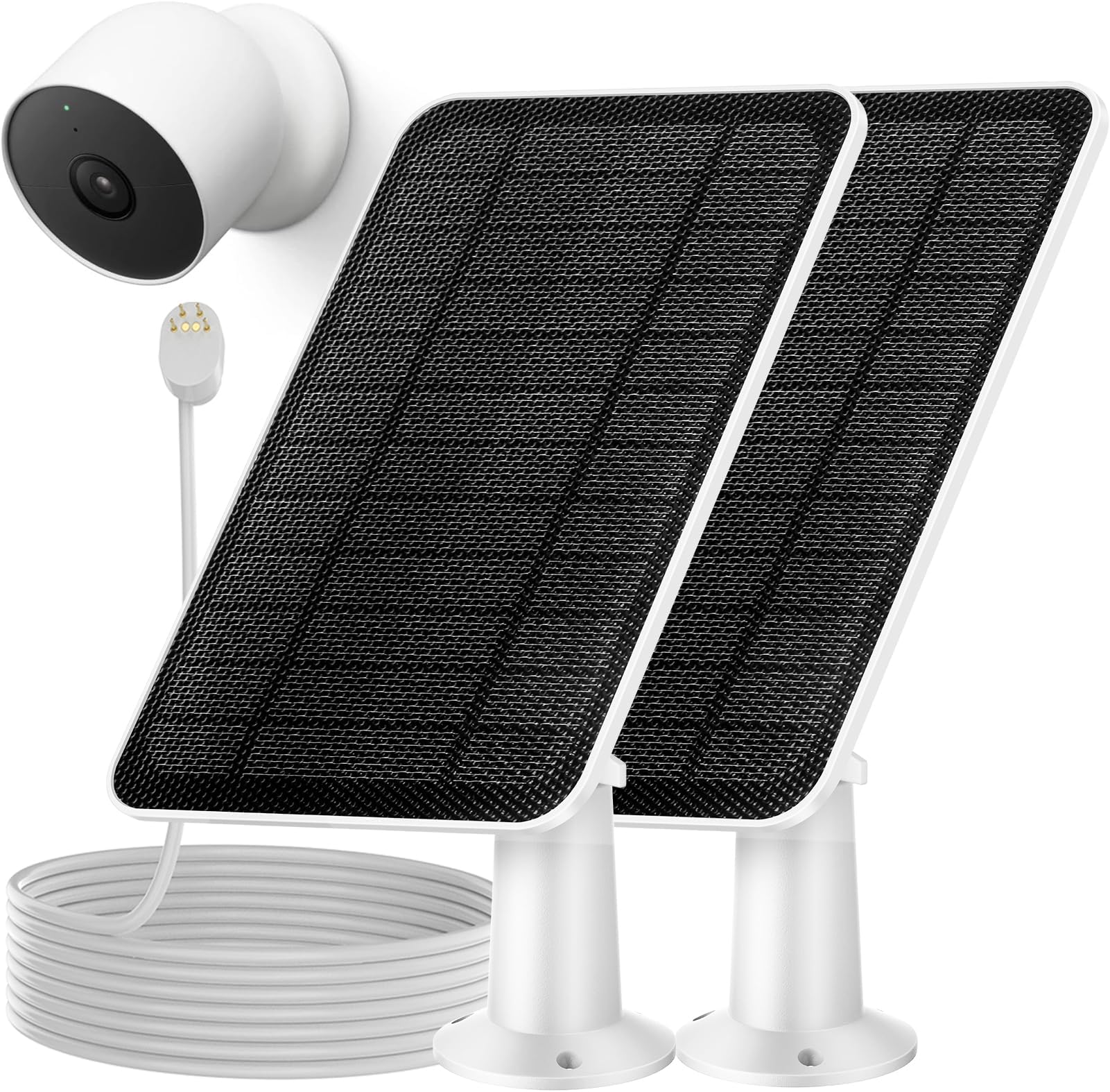 Solar Panel Charging for Ring Camera Ring Spotlight Cam