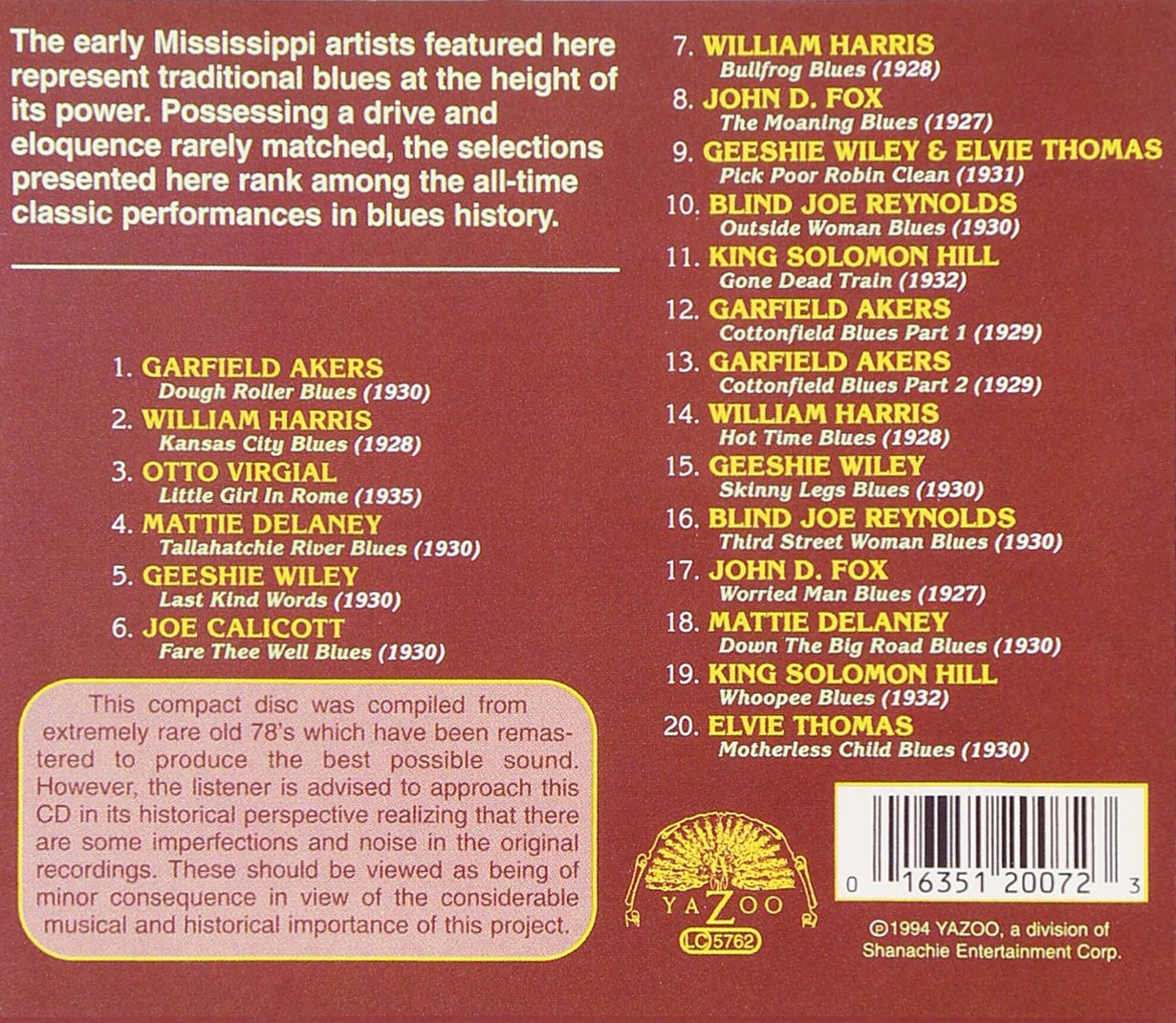 Mississippi Masters-Early Amer