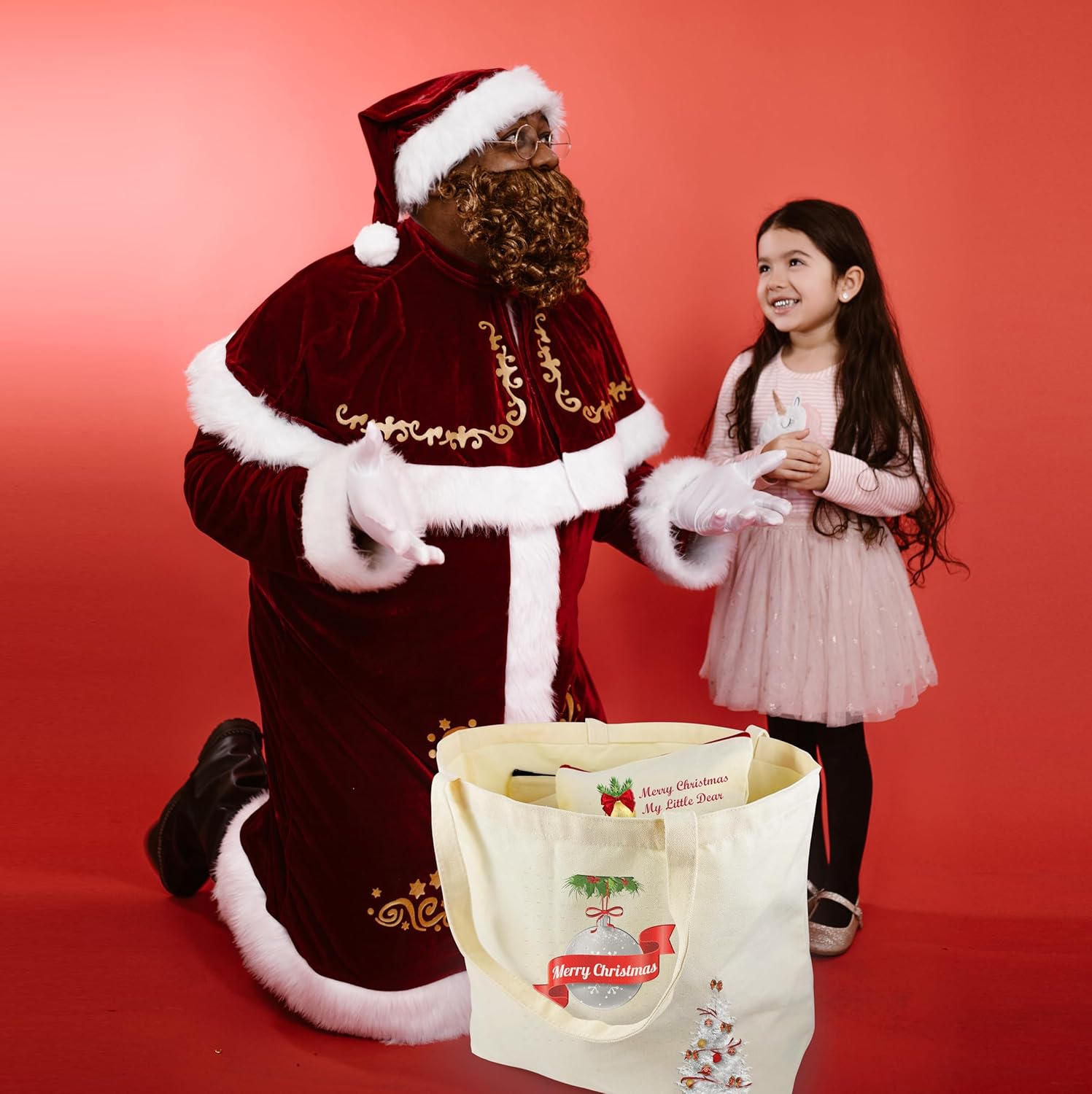 Koolmox Canvas Tote Bags, 6PCS 17x14x3.9'' Heavy Duty Canvas Bags with Reforce Handles and Widened Bottom, Reusable Washable Tote Bag Bulk Blank to DIY Art Crafts Print Women Grocery Teacher - Image 3