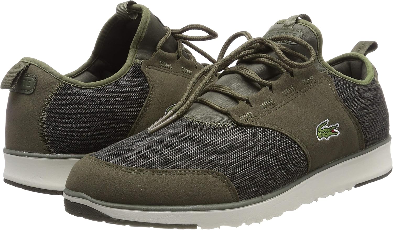 Lacoste 119 1 SMA men's light sock lace sneaker.