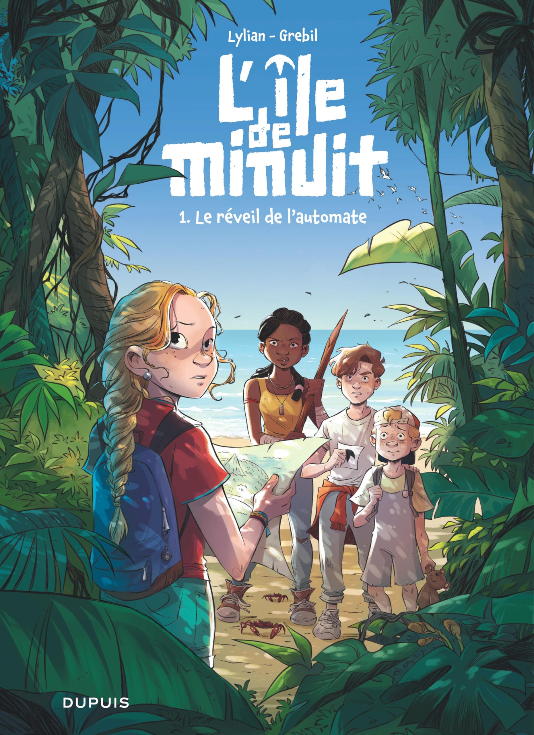L'île de minuit - Tome 1 - Le réveil de l’automate