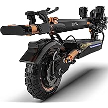 Electric Scooter Adults, 1200W Motor, 48/15AH, E-Scooters Up to 31Mph & 31Miles Range,11" Off-Road/All Terrain Tire Scooter with Dual Suspension & Side Light