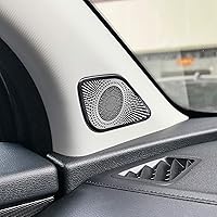 Vista 5 de YOUTOOCAR Cubiertas de aleación para altavoces de puerta de automóvil, cubiertas de altavoz de audio para tweeter, compatible con accesorios Kia