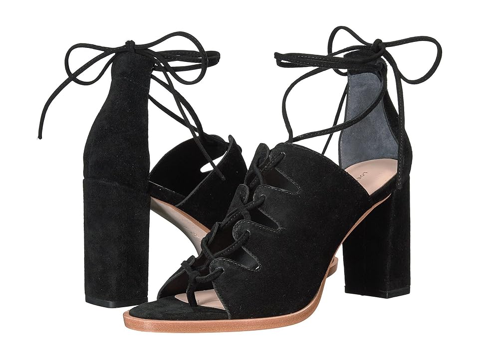 

Loeffler Randall Helene (Black Split Suede) Women's Shoes