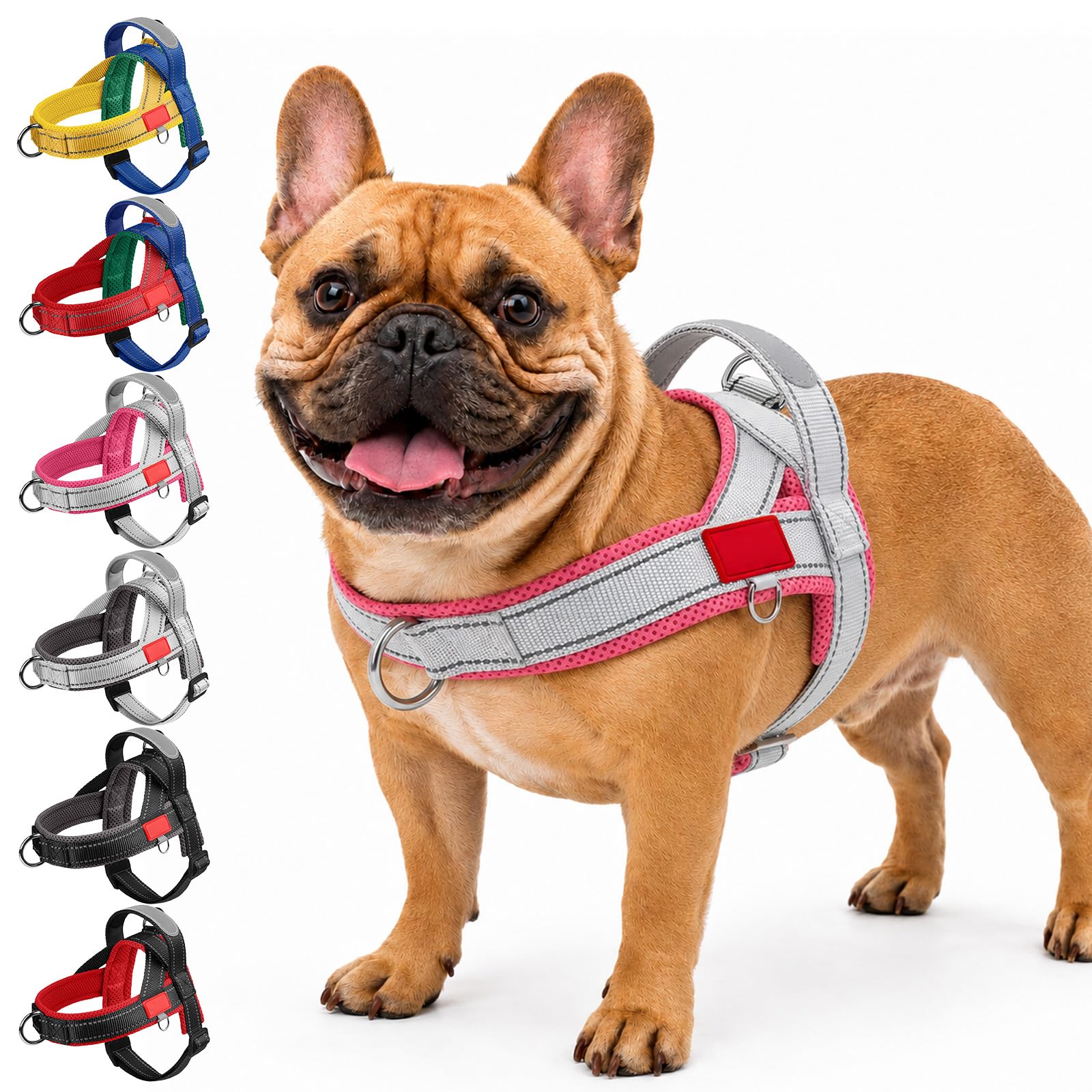 Ledeak No Pull Front Clip Harness with Control Handle for Small Medium Dogs — image 1