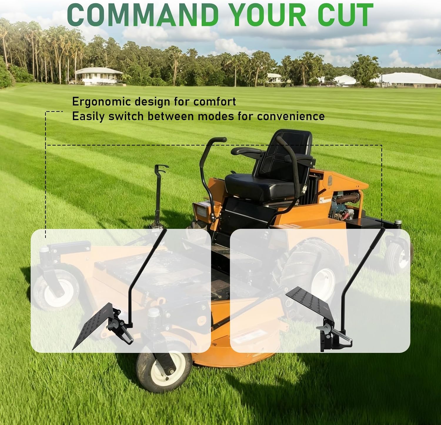 NIXFACE Chute Blocker for Zero Turn ACS6000ULS, Grass Flap Discharge Shield Fit for Ferris, Exmark, Gravely, Hustler, Toro, Kubota ZT Mowers, Replace OEM 088-6003-00, Compatible with Most ZT Mowers