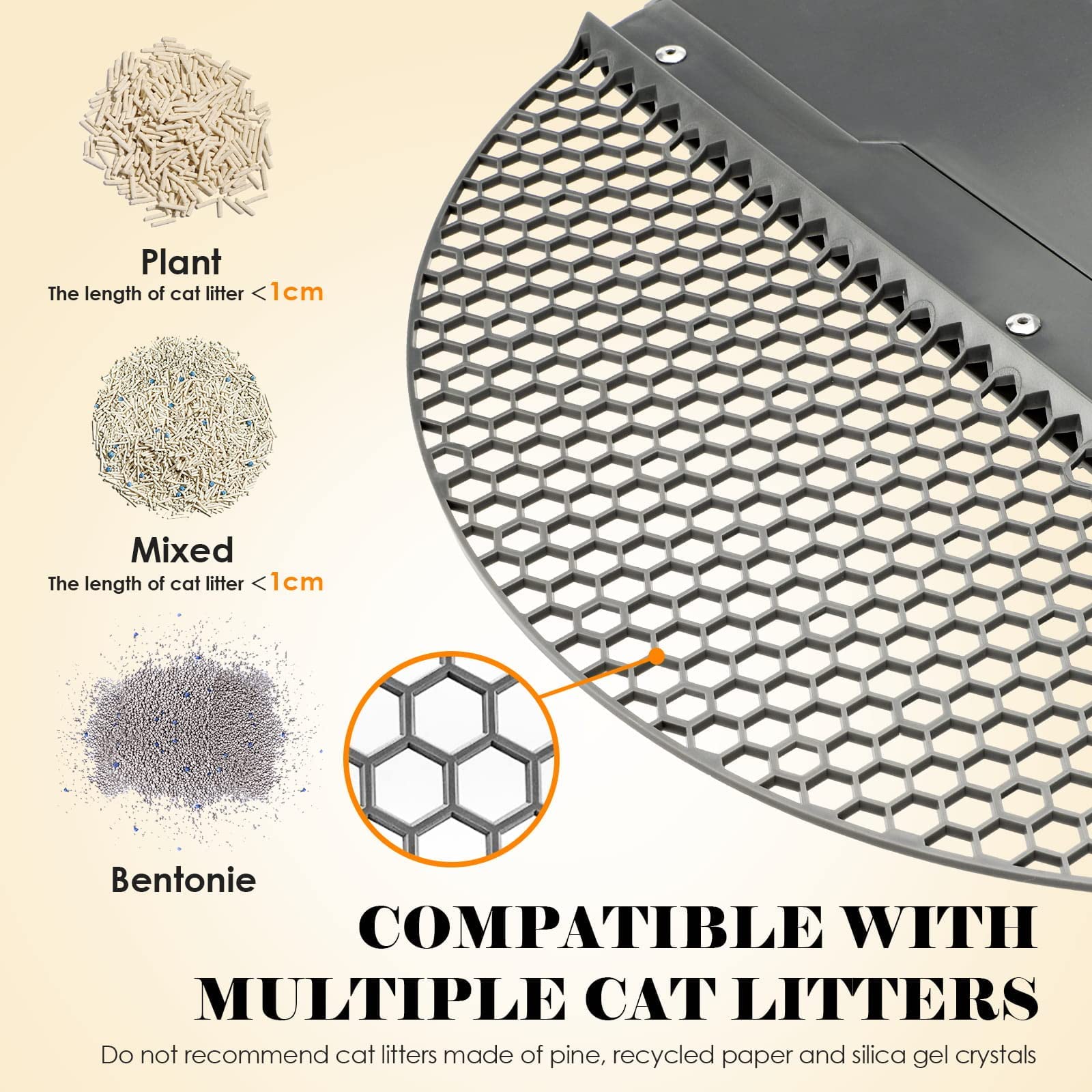 PETNF Self Cleaning Cat Litter Box with App,No More Scooping Automatic