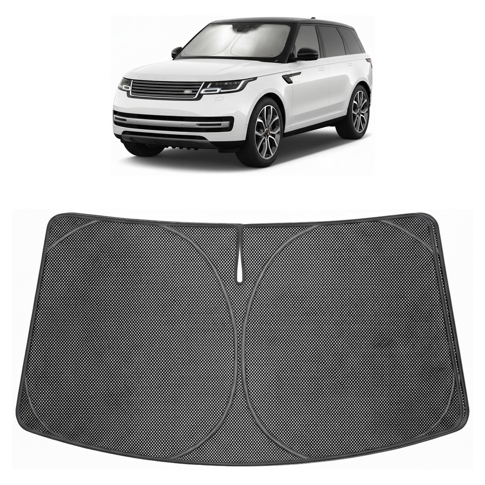 Proadsy Custom Fit 2022-2026 Range Rover Windshield Sun Shade, Blocks Heat