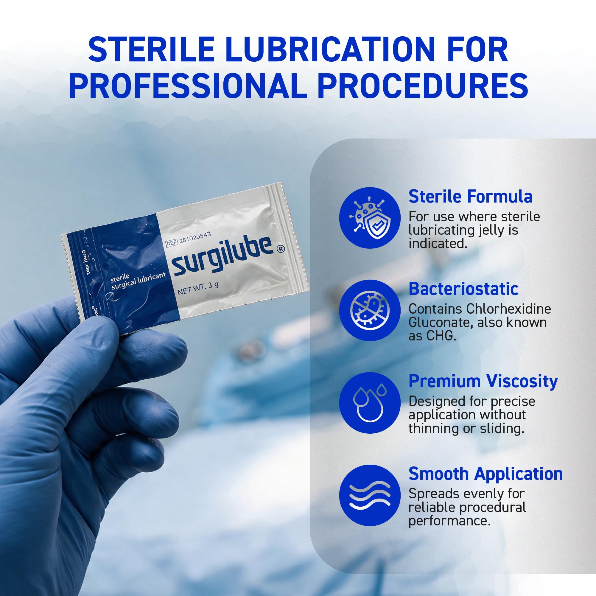 Surgilube Sterile Lubricant - Carbomer Free -2 Surgilube Sterile Lubricant - Carbomer Free -2