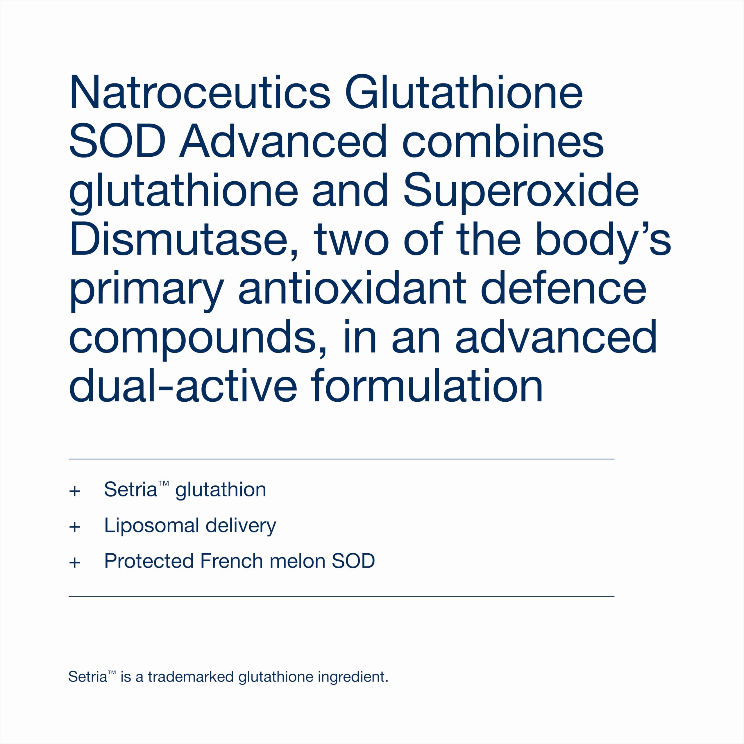 glutathione and superoxide dismutase liposomal Natroceutics SOD Advanced, Setria Glutathione & TetraSOD Dismutase, SOD Complex, Liposomal Delivery - Once Daily GHK-Cu – Y&P Labs منتج كوري لتوحيد اللون Form:Suppositories