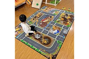 Construction Rugs for Boys Room: Enhance Playtime Adventures
