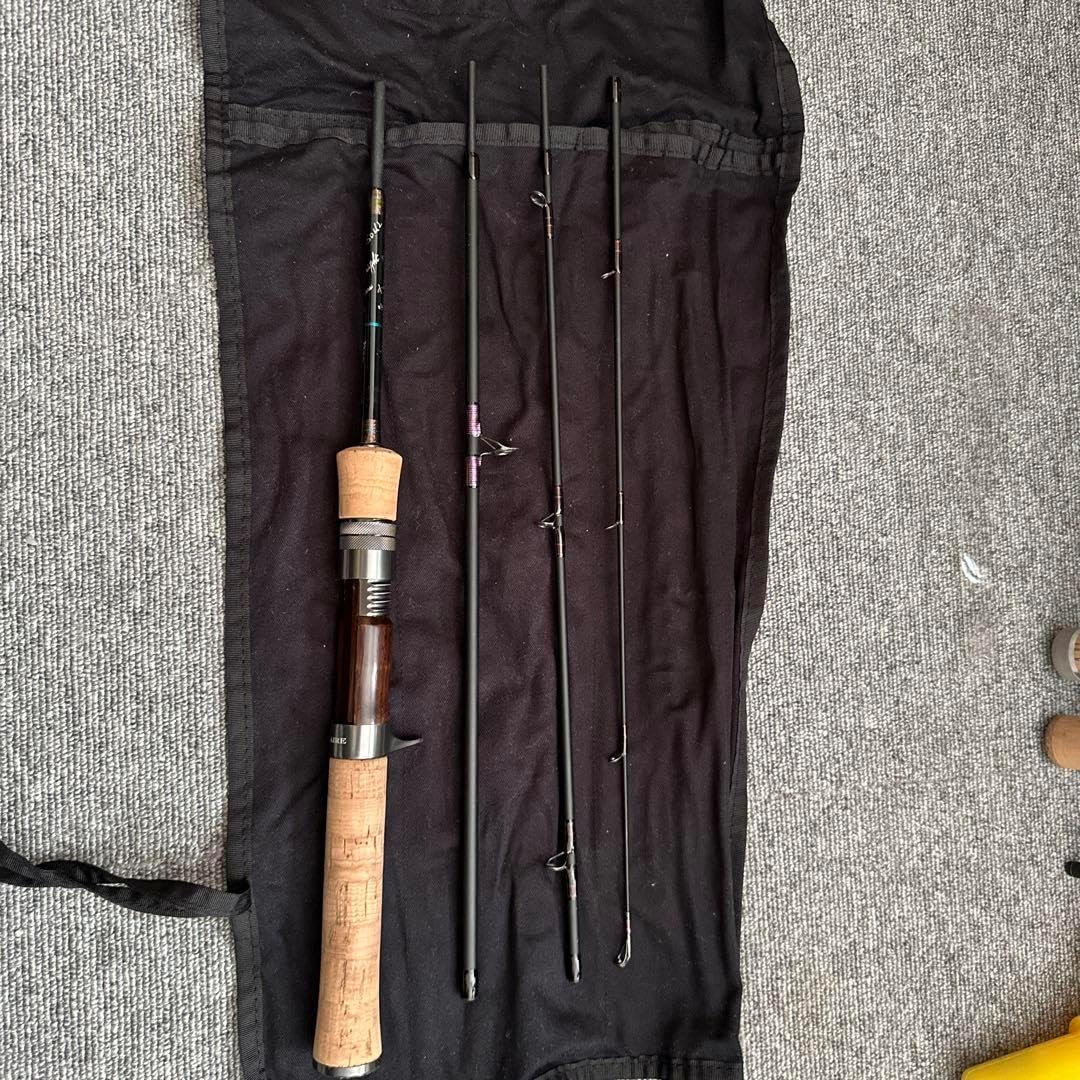 エムアイレMG-50MLC-4P(ベイト) Amazon | エムアイレ グラス トラウトロッド MG-50MLC 4pcs ベイト