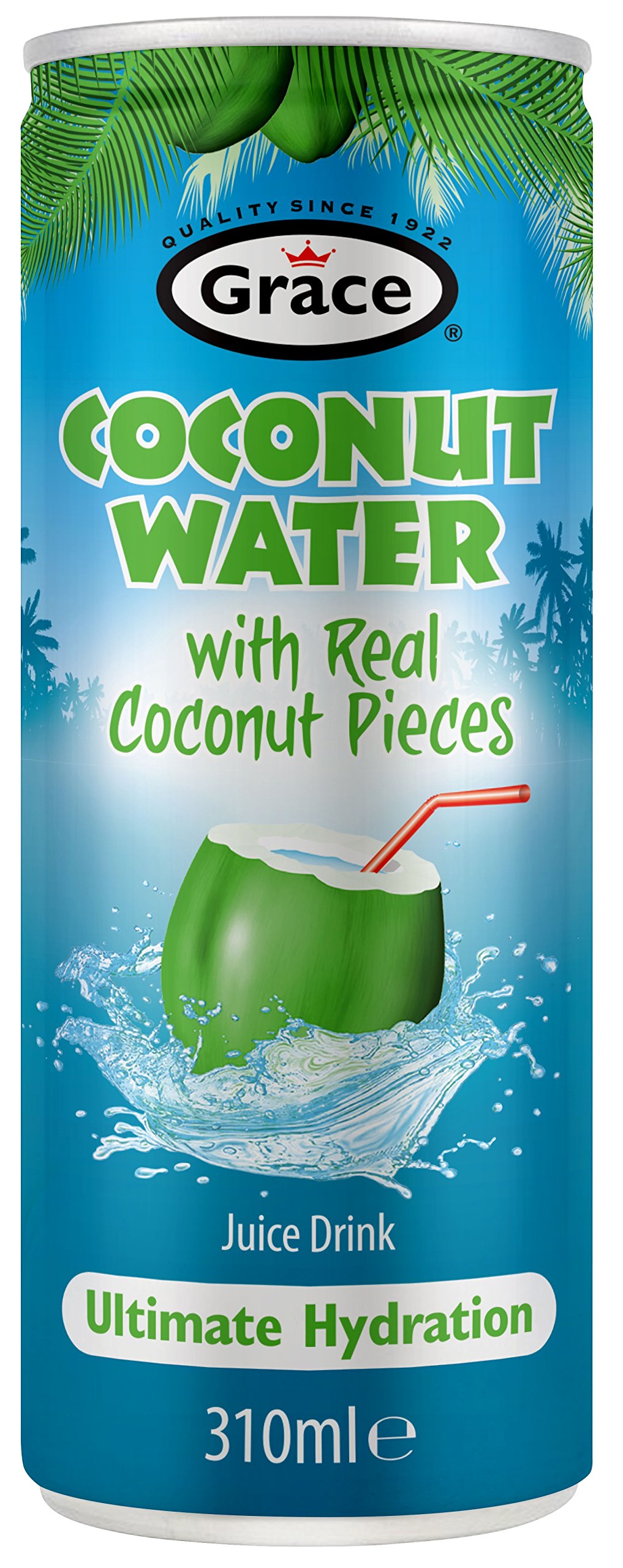 Coconut Water with Real Coconut Pieces, 310ml