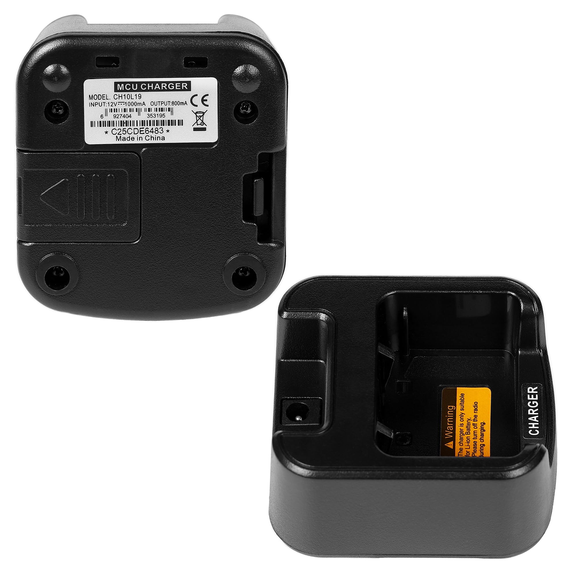 Base Station Chargeur pour HYT Hytera TC-446S TC-500S TC-508 Adaptateur UE | Compatible TC-510 TC-518 TC-580 TC-585 Radio , Charge Batterie CH10L19 BL1301 BL1719