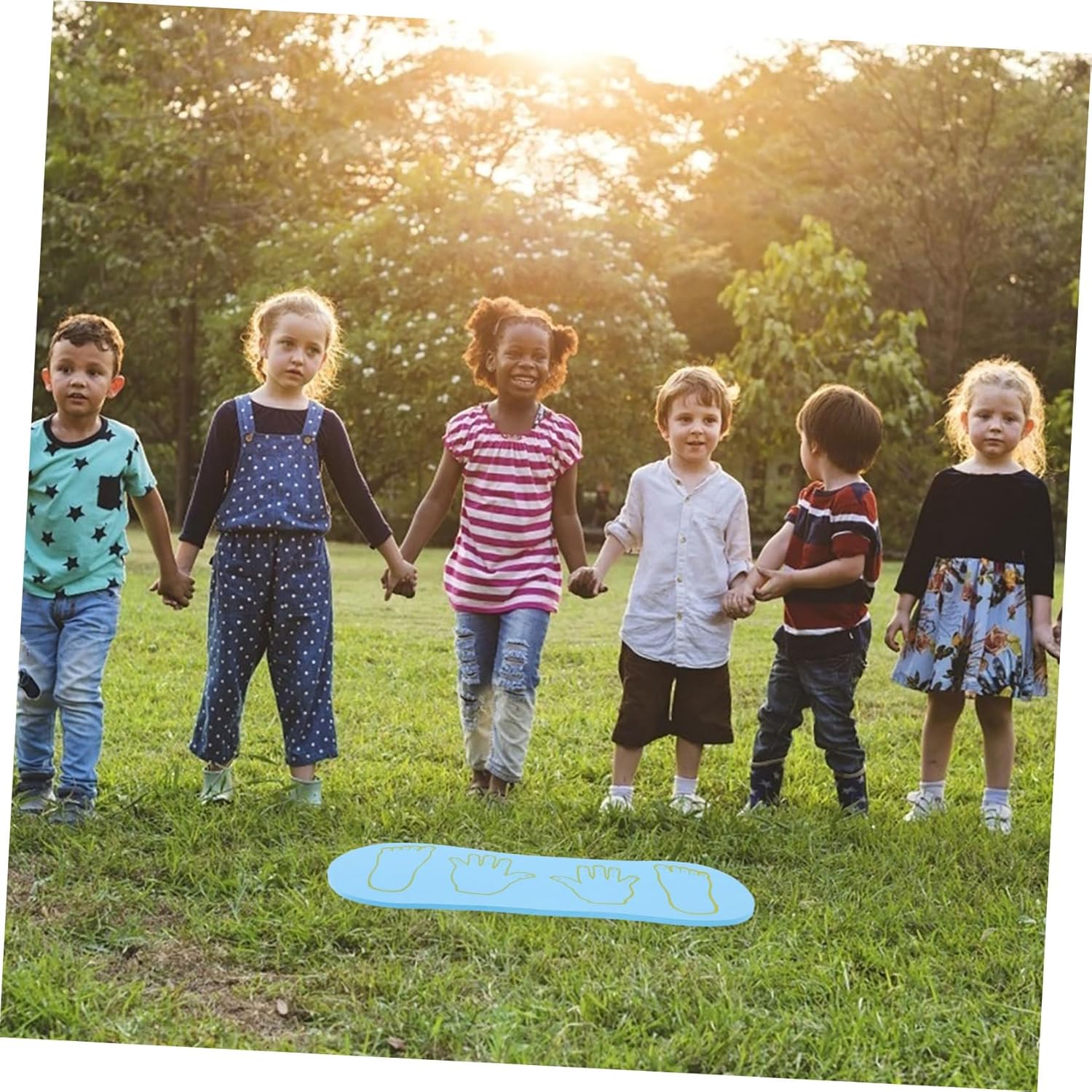 2Pcs Balance Boards for Outdoor Coordination Training EVA Non-slip Hand-foot Therapy Supplies for Movement and Core Strength Agility Improvement in Boys