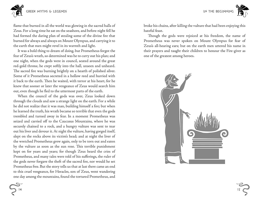 Greek Myths and Legends: Tales of the Gods and Heroes of