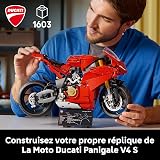 LEGO Technic La Moto Ducati Panigale V4 S - Moto à Construire pour Adulte, Homme et Femme - Blocs de Construction de véhicule - Idée de Cadeau pour Papa 42202 - 2
